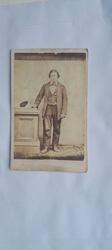 Antique cabinet cdv real - antique,