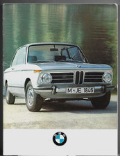 BMW 1602, 1802, 2002 & 2002 Tii 1971-1973 UK Market Sales Brochure