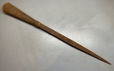 Ancient Medieval-post Medieval Longshot Iron Throwing Arrow.  Length: 33cm