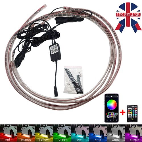 Rgb led under car tube - rgb,