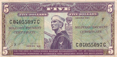Bank a military 5 - bank,