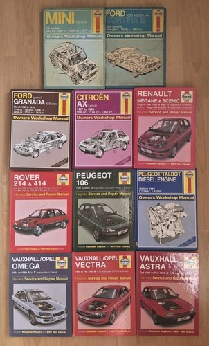 Haynes workshop manuals bundle - workshop,