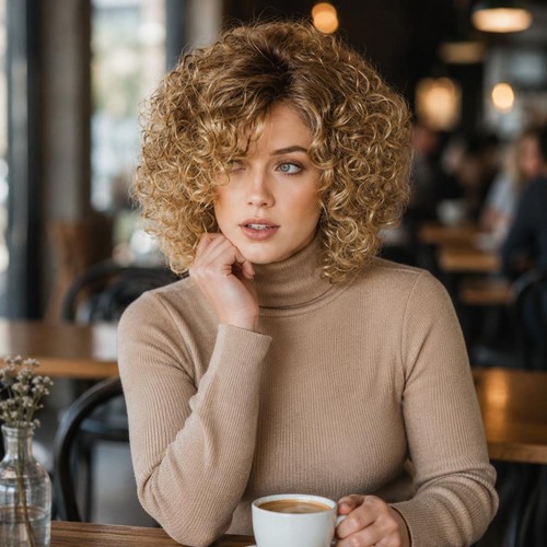 Short wave wigs - wave,