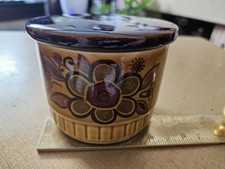 Royal WORCESTER PALISSY SIERRA LIDDED POT