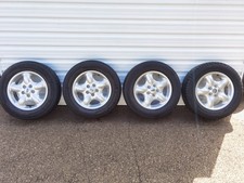 LAND ROVER FREELANDER 16" ALLOY WHEELS 2 GOOD TYRES 215/65 R16 RRC002960XXX