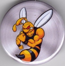 KILLER WASP Pin Button Badge