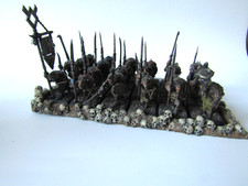 A3 WARHAMMER FANTASY BATTLE SKAVEN ARMY - CLANRATS  X 24 WELL PAINTED MODELS