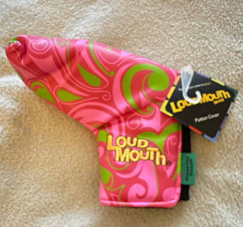 Loudmouth golf putter cover - loudmouth,