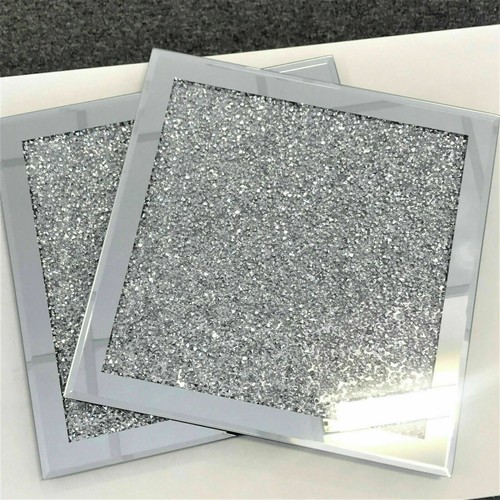 Crystal crush coasters - crystal, and