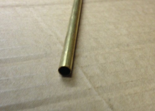 Brass tube 2mm 7mm 300mm - 2mm,
