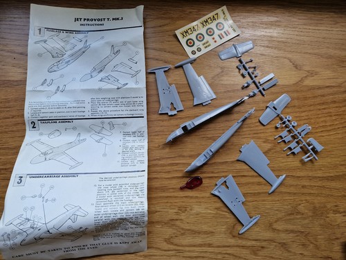 Vintage modelling kit - for, jet