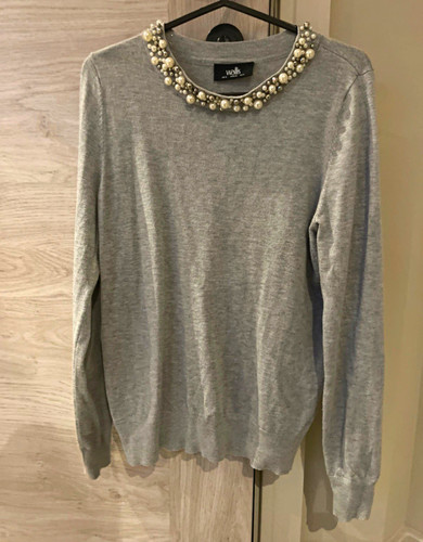 Wallis grey knit jumper - wallis,