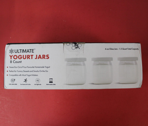 Ultimate yogurt jars count - yogurt, 8