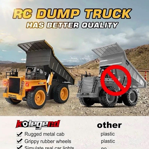 Kolegend dump truck - rc,
