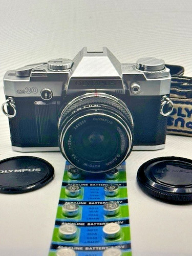 Olympus om30 slr film camera - olympus,