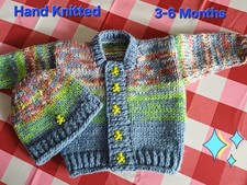  Hand Knitted 3-6 Month Baby