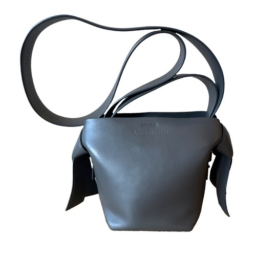 Acne studios grey leather - acne,