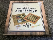 Wooden Games Compendium 6 in 1