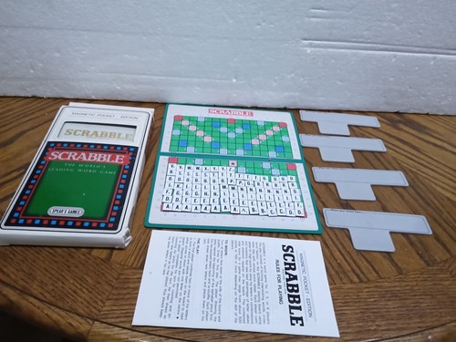 Vintage 1988 scrabble magnetic - scrabble,