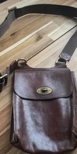 Vtg brown leather Mulberry