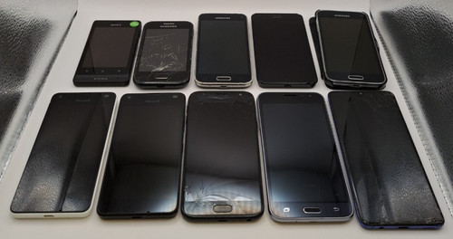 Android mobile phone job lot - android,