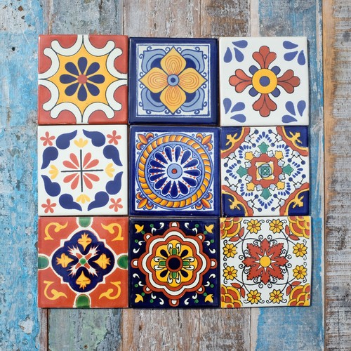 Mexican tiles large - tiles,