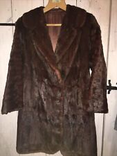 Vintage Ermine fur Coat Jacket