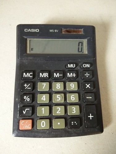 Casio 8v electronic - ,
