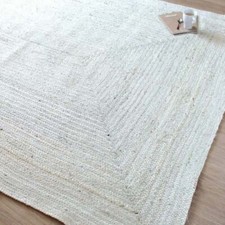 Rug Jute Carpet Mat Farmhouse