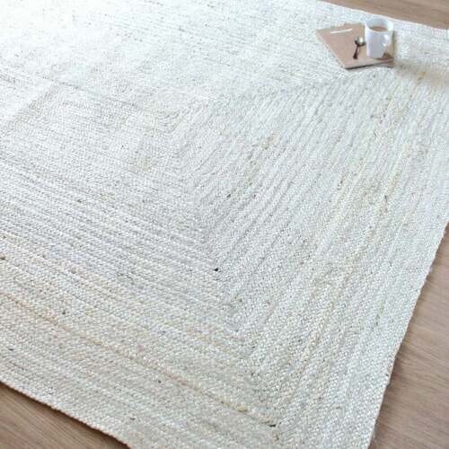 Rug jute carpet mat farmhouse - rug,