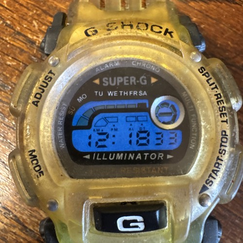 Casio shock jelly surfing - g-shock,