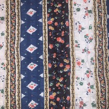 Floral Stripe Seersucker
