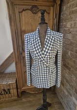 Zara Textured Houndstooth