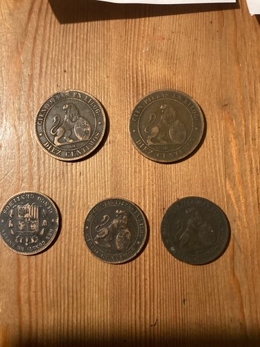 Foreign coins spain - foreign,