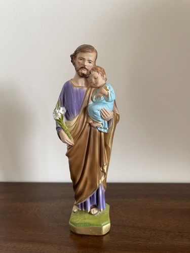 Chalkware statue joseph - chalkware, st