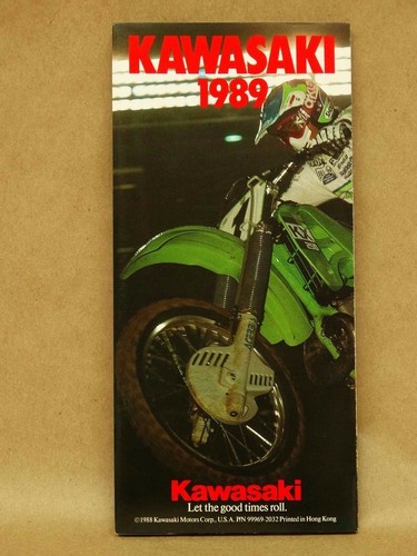 Vtg 1989 kawasaki - vtg, motorcycle