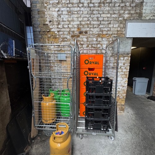 Heavy duty roll - heavy, cages