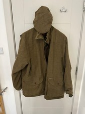 Laksen Gore-Tex Scottish Tweed Shooting Jacket & Cap Set. Wool. XL/57