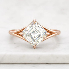 3 Carat Asscher Lab Grown