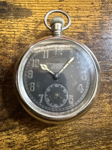 Ww1 british army pocket watch - british,