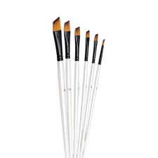 6pcs Round/Filbert Angle/Flat