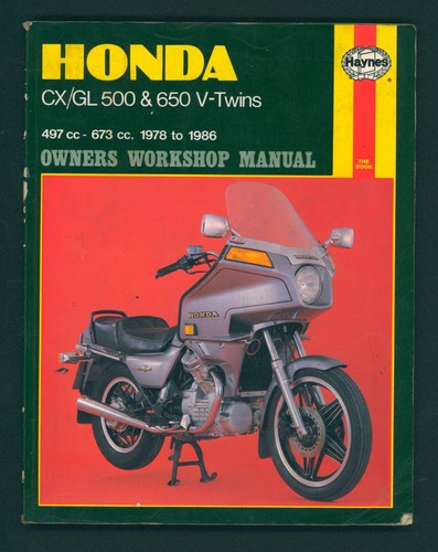 Honda cx500 cx650 haynes - cx500,