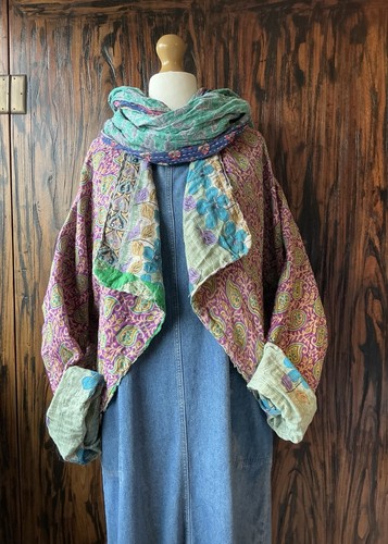 Vintage kantha reversible - vintage,