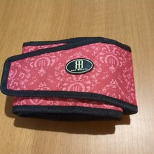 Roo Beauty Nail varnish Gel Polish Bag Roll Storage Case pink.