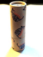 Paul & Joe Black & White Patchwork Cat Card Lipstick Case (no lipstick)