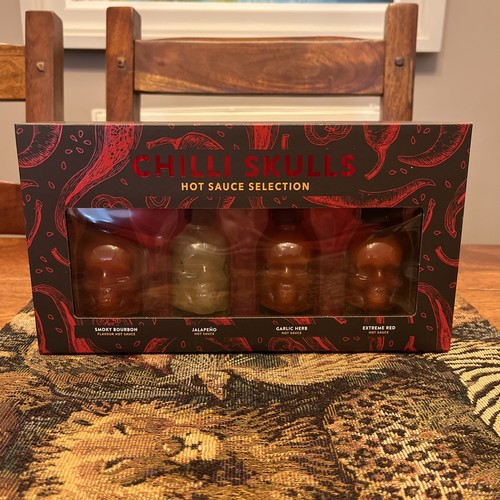 4pk chilli skulls - skulls, hot