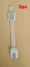 2pc Child Baby Toddler Safety Cupboard Locks Cabinet Door Drawer Fridge