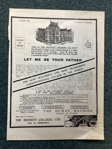 1930 advert the bennett - the,