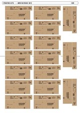 US ARMY MRE RATIONS BOXES 90 ́S 1/35