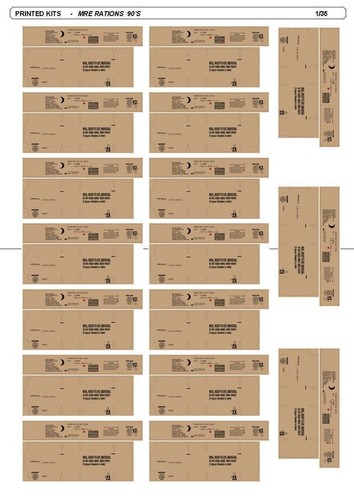 Army mre rations - us,
